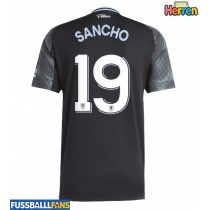 Aston Villa Jadon Sancho #19 Auswärtstrikot 2025-26 Kurzarm